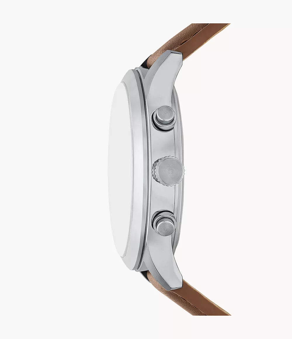 Fossil Bennett Multifunction Brown Leather Watch