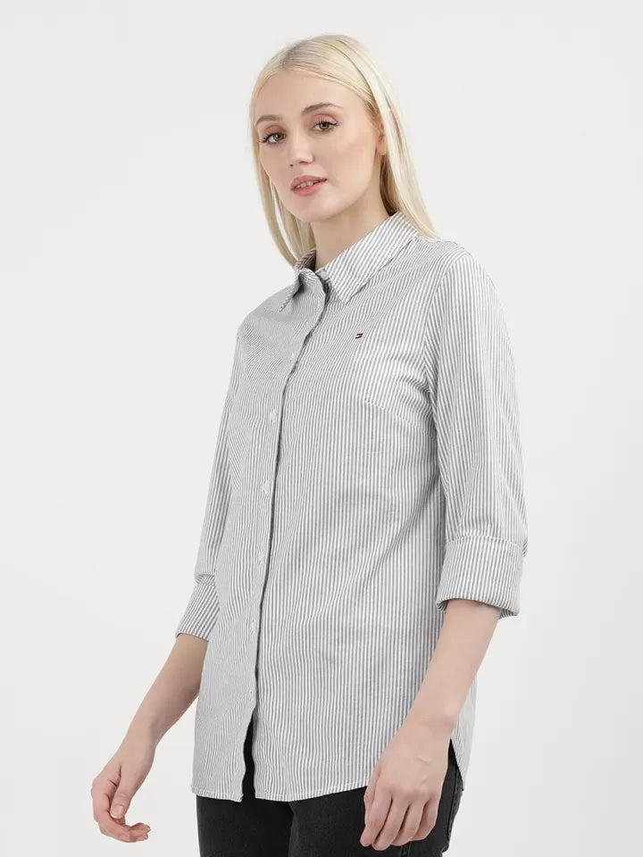 Tommy Hilfiger Long Sleeve Women’s Striped Shirt