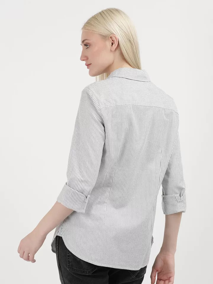 Tommy Hilfiger Long Sleeve Women’s Striped Shirt
