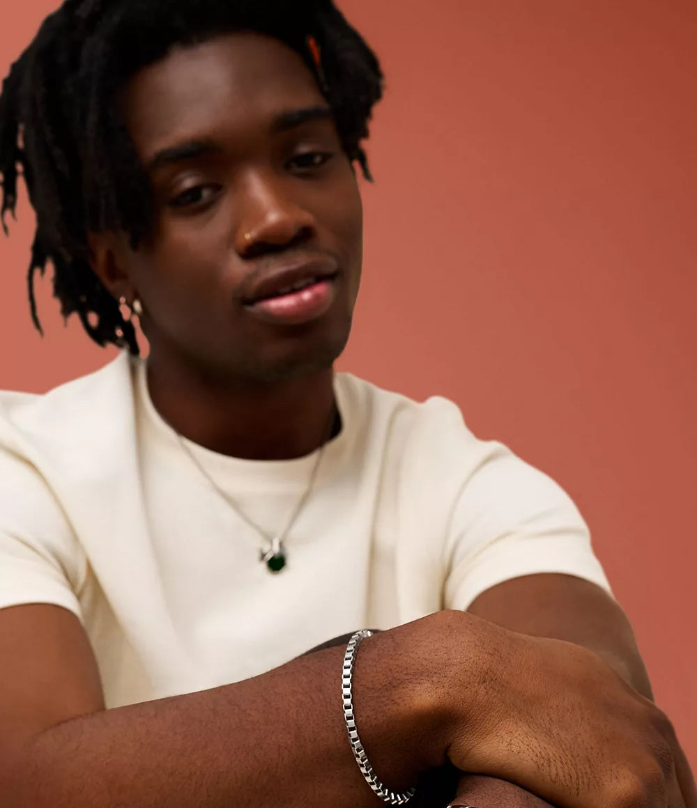 Fossil Dalton Three-Hand Stainless Steel Watch