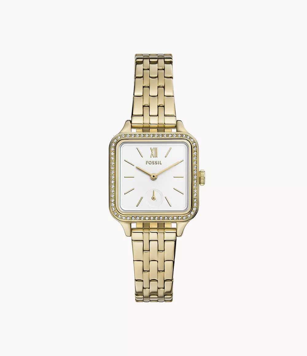 Fossil Colleen Three-Hand Gold-Tone Stainless Steel Watch
