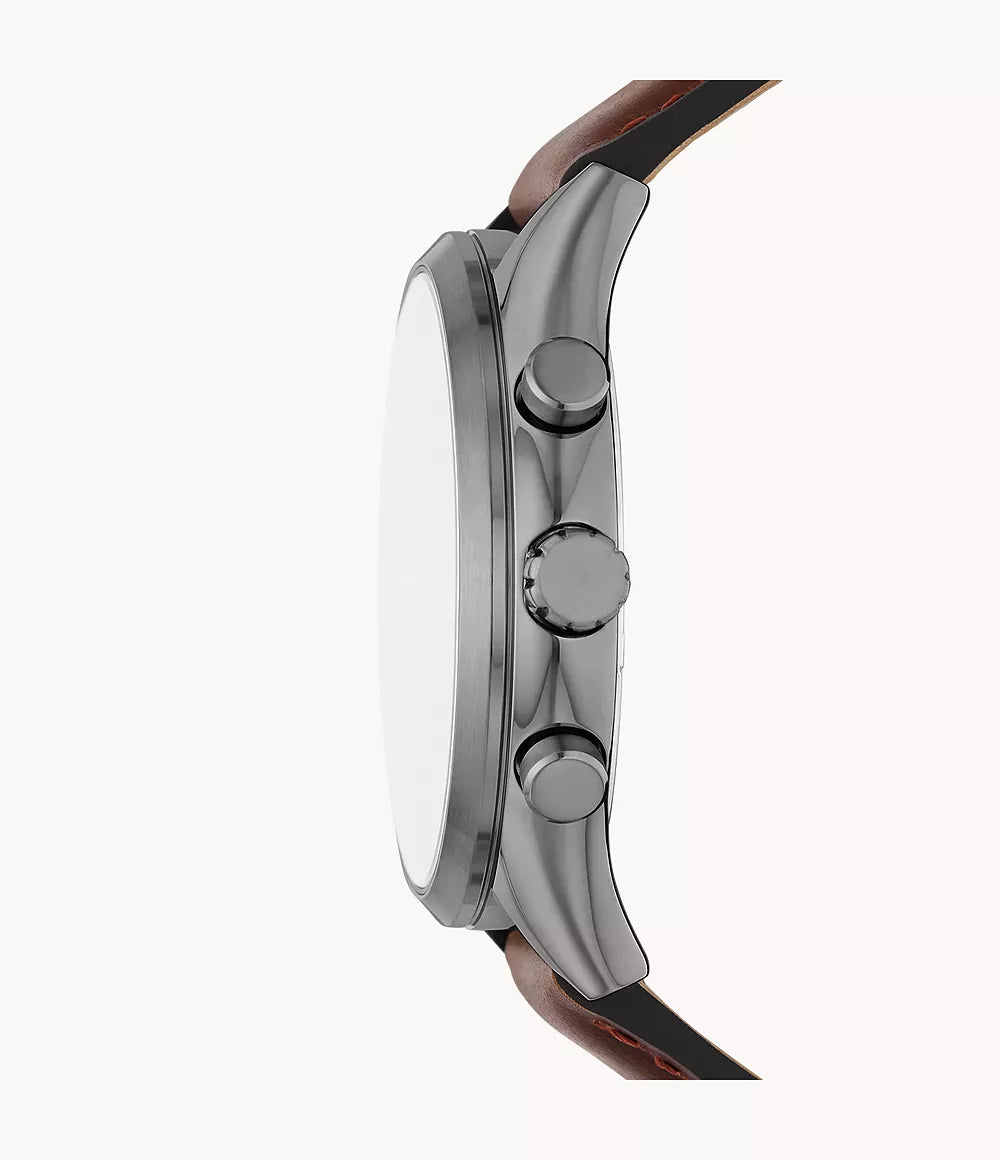 Fossil Fenmore Multifunction Brown Leather Watch