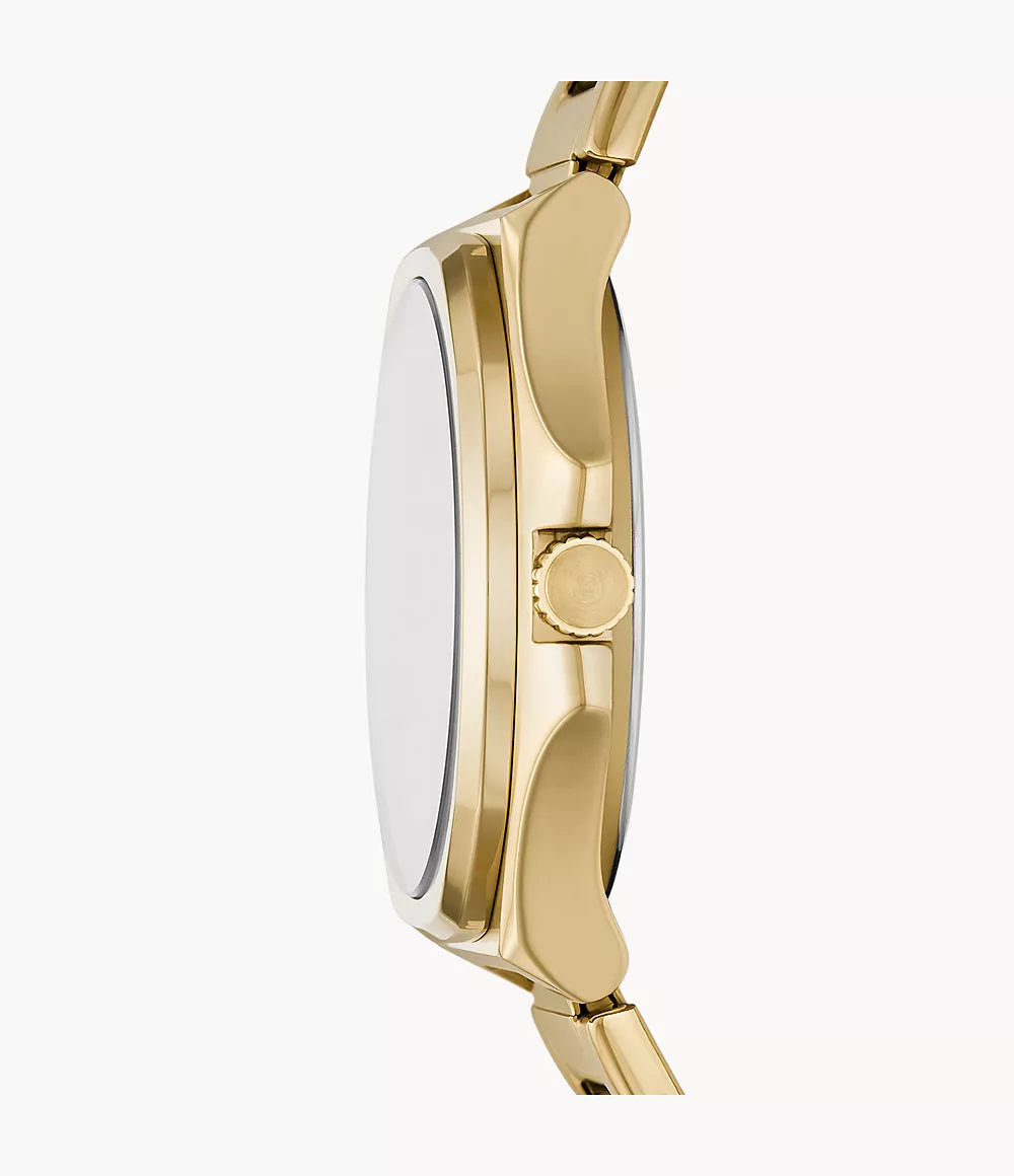 Fossil Evanston Multifunction Gold-Tone Stainless Steel Watch