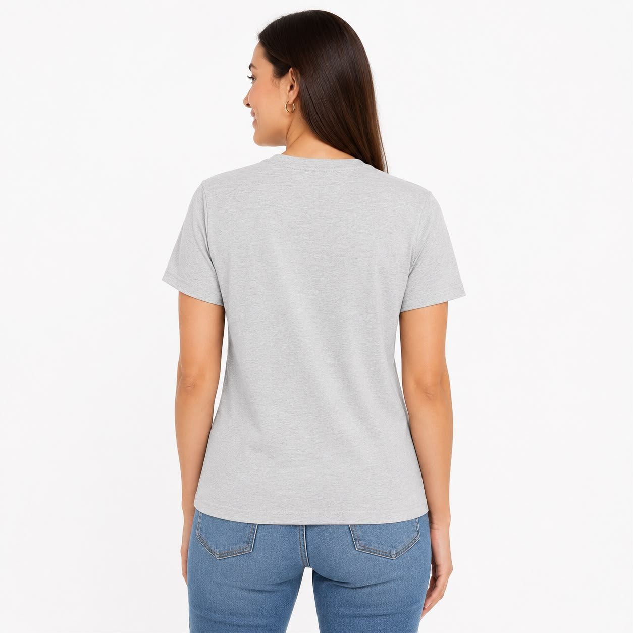 Calvin Klein Women's gray short sleeve t-shirt