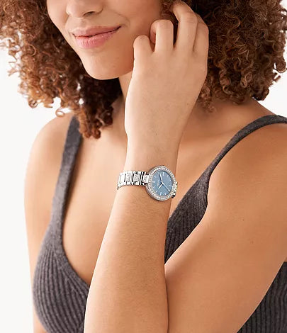 Fossil Karli Three-Hand Stainless Steel Watch