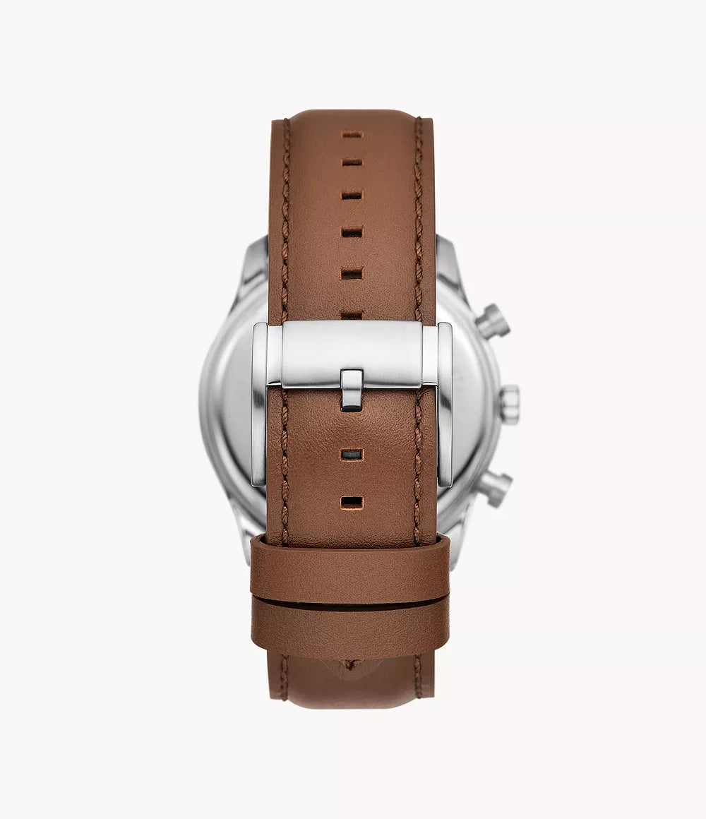 Fossil Sullivan Multifunction Brown LiteHide Leather Watch