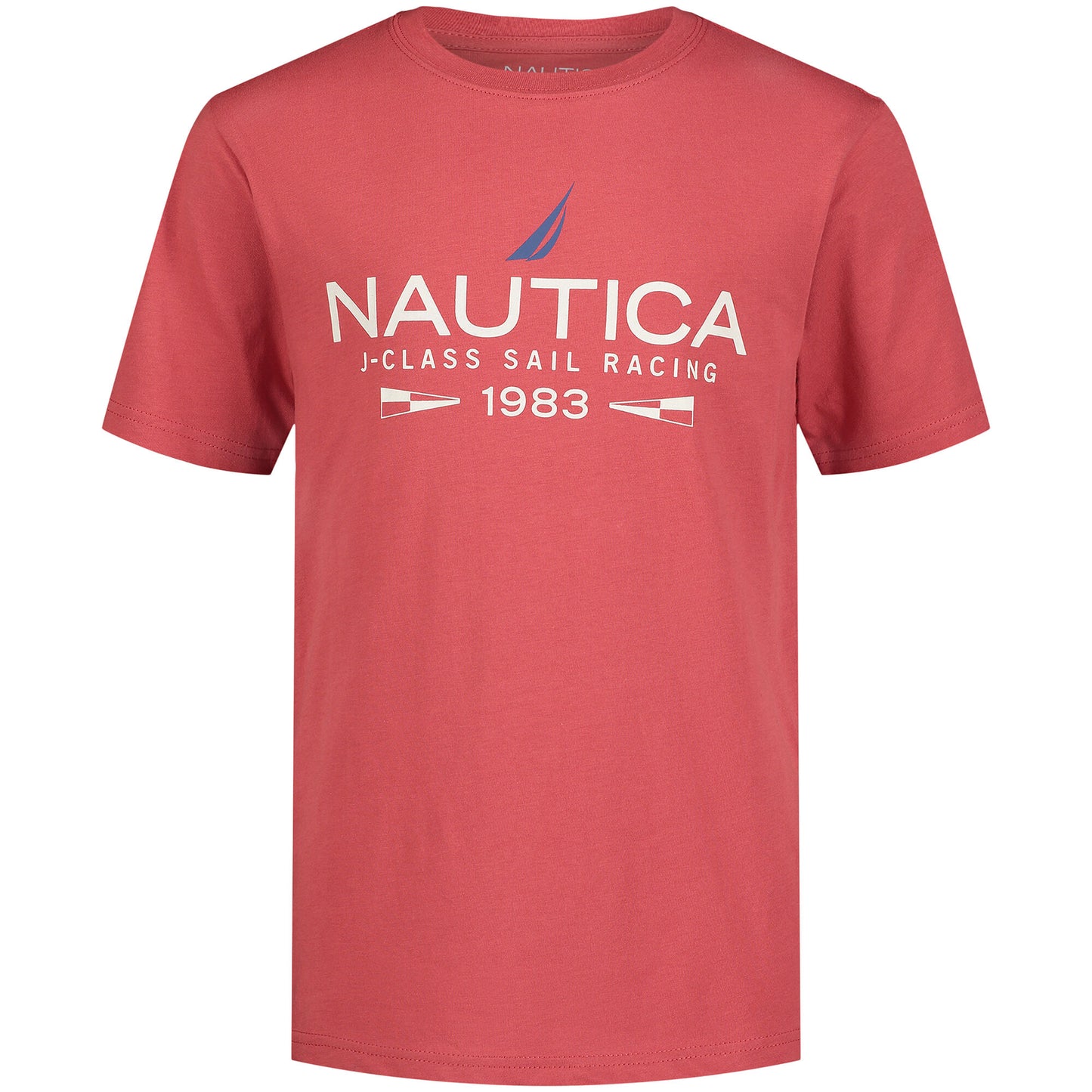 Nautica Little Boys' brand icon Racing Graphic T-Shirt (4-7)