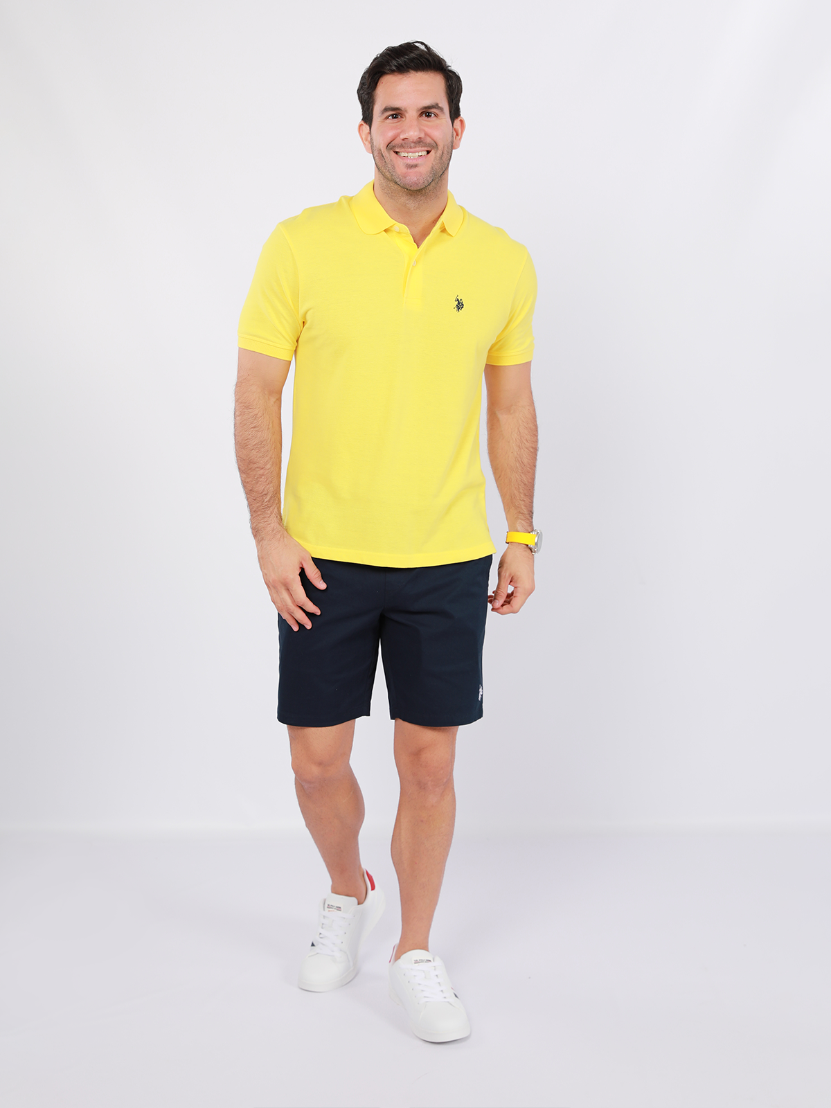 U.S. Polo Assn. Polo de punto sólido