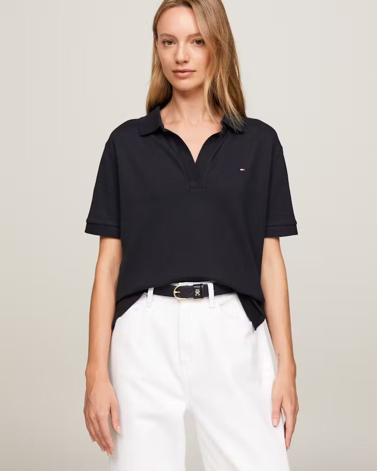 Tommy Hilfiger Regular V Neck Blouse
