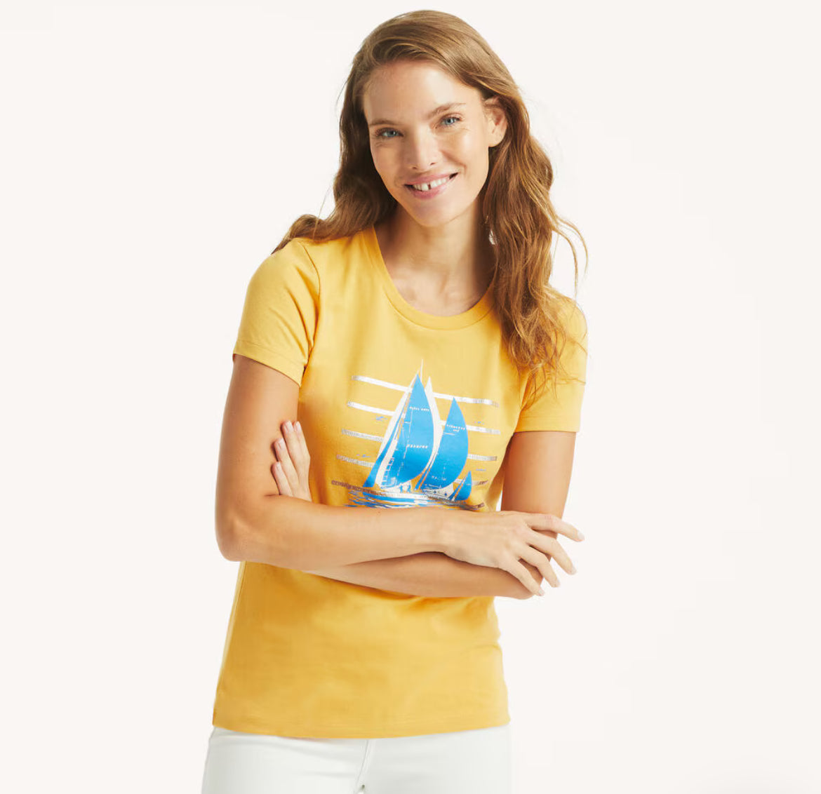 Náutica Foil Sailboat Graphic T-Shirt