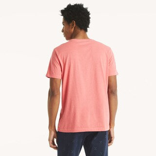 Nautica -Heather Crewneck Deck T-Shirt