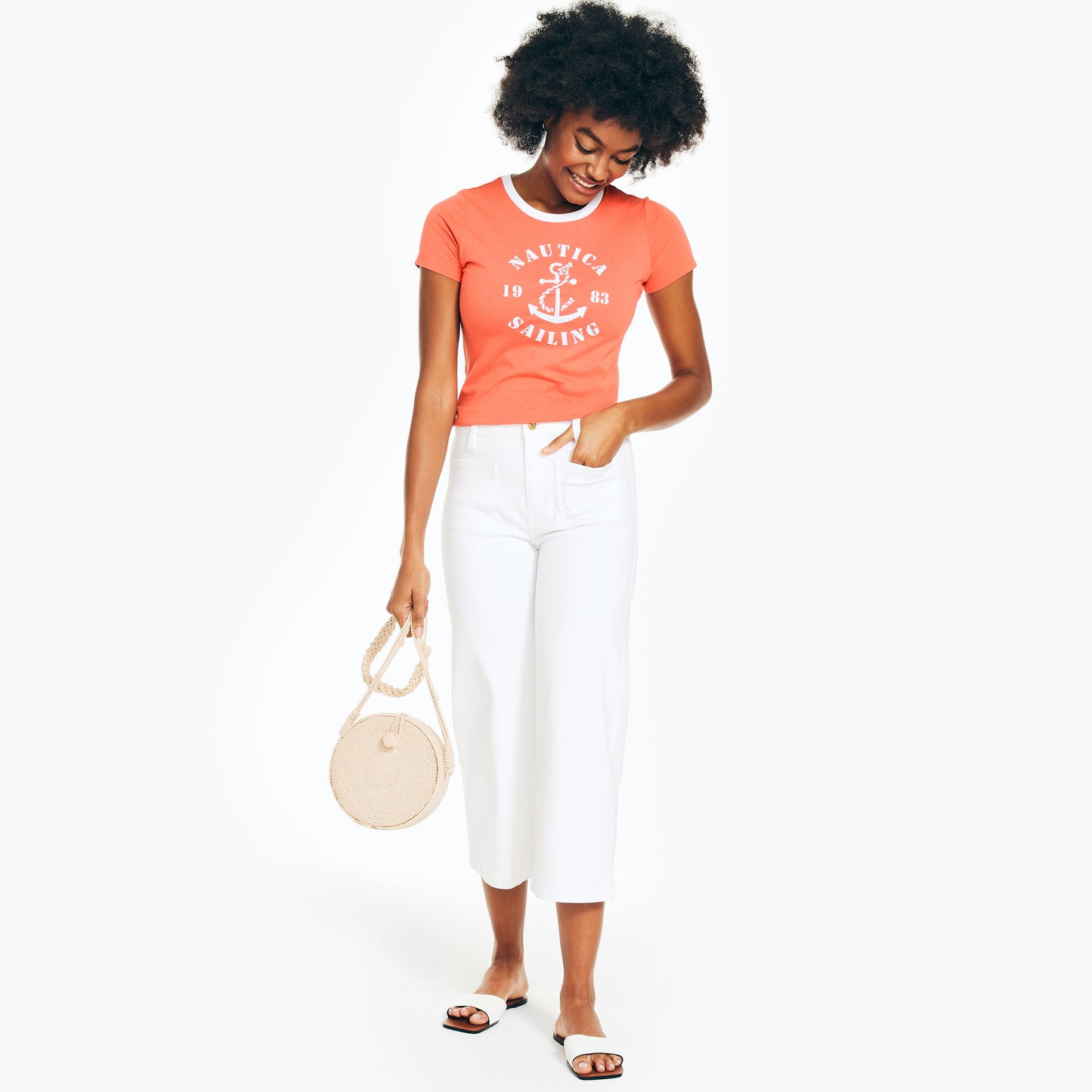 Nautica Sustainably Crafted Heritage Sailing Graphic T-Shirt