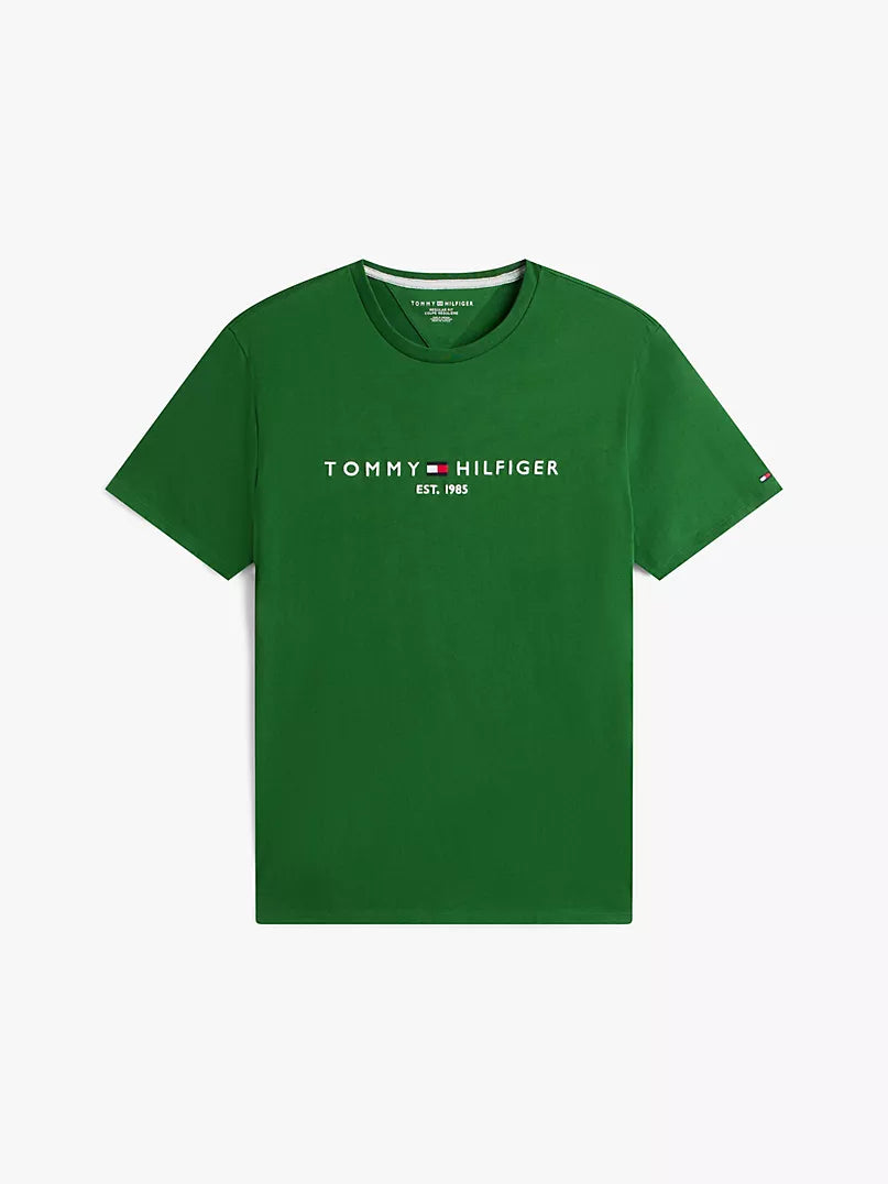 Tommy Hilfiger-Embroidered Tommy Logo T-Shirt