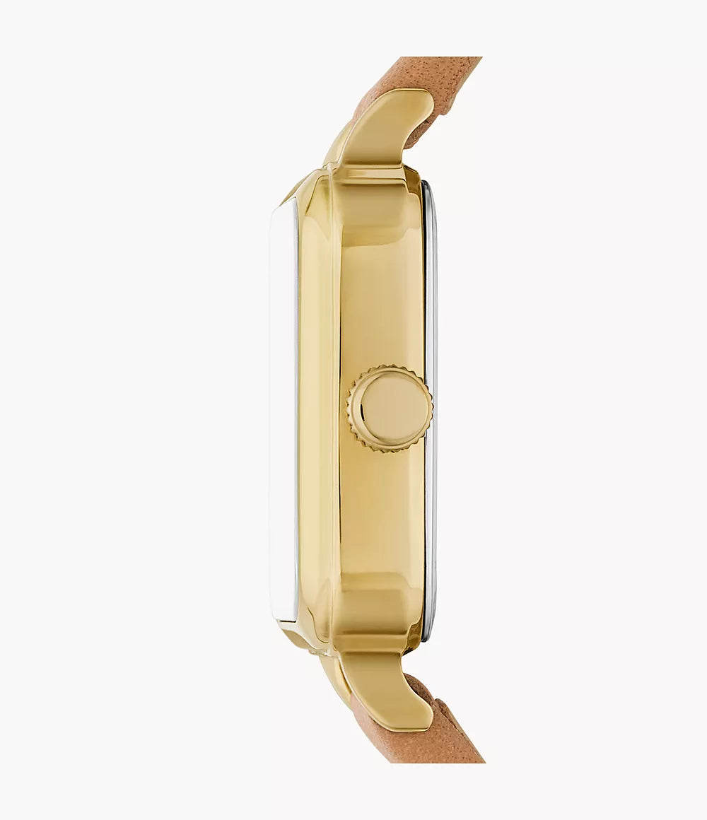 Fossil Colleen Three-Hand Brown Leather Watch