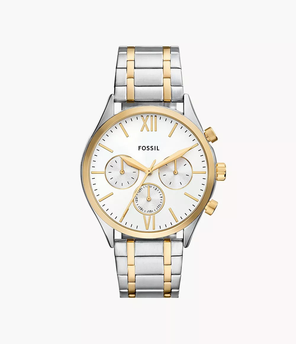 Fossil Fenmore Multifunction Two-Tone Bracelet Watch