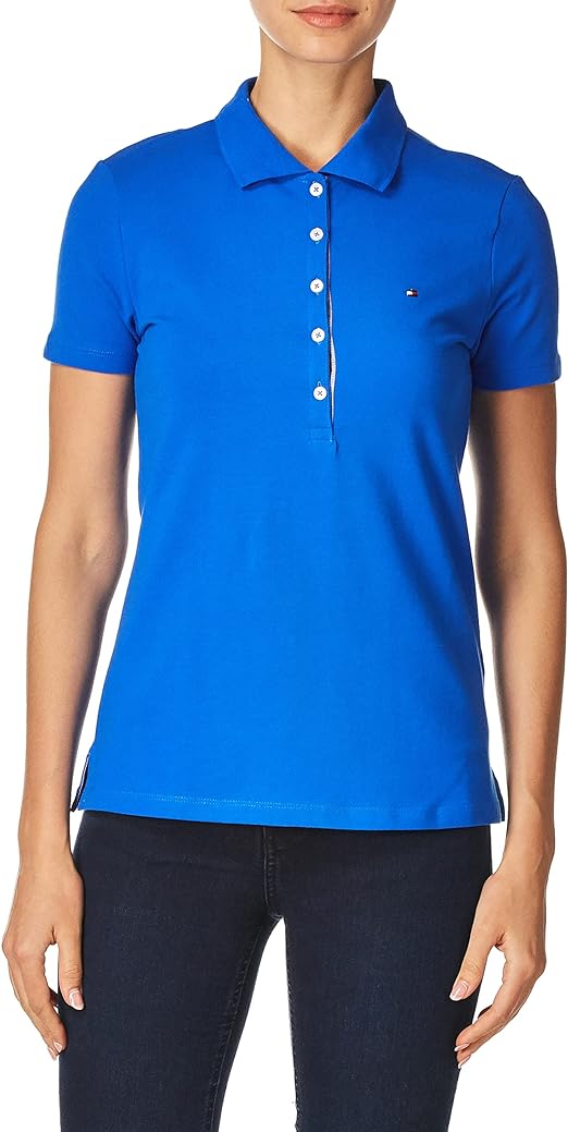 Tommy Hilfiger Women's Classic Short Sleeve Polo Shirt