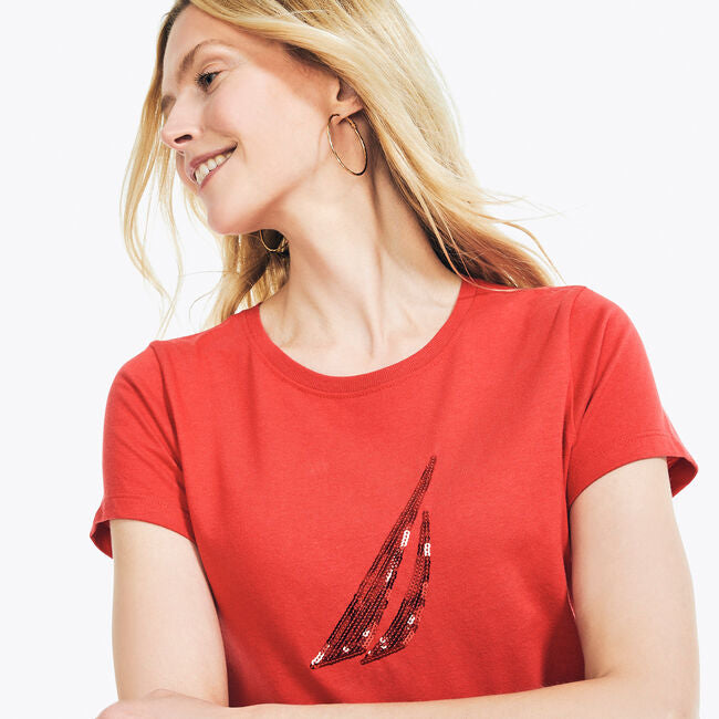 Náutica Sustainably Crafted Sequin J-Class T-Shirt