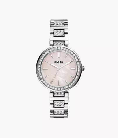 Fossil Karli Three-Hand Stainless Steel Watch