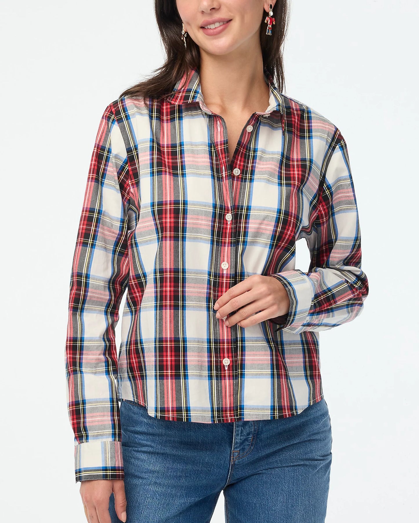 Tommy Hilfiger Tartan Modern Button-down Shirt 