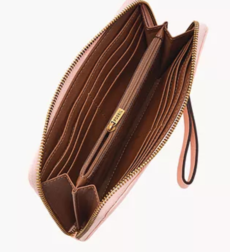Fossil Jori RFID Zip Clutch