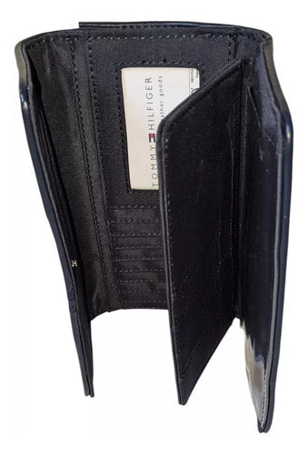 Tommy Hilfiger-Cartera Tommy Hilfiger Original Azul Mujer Th Tricolor