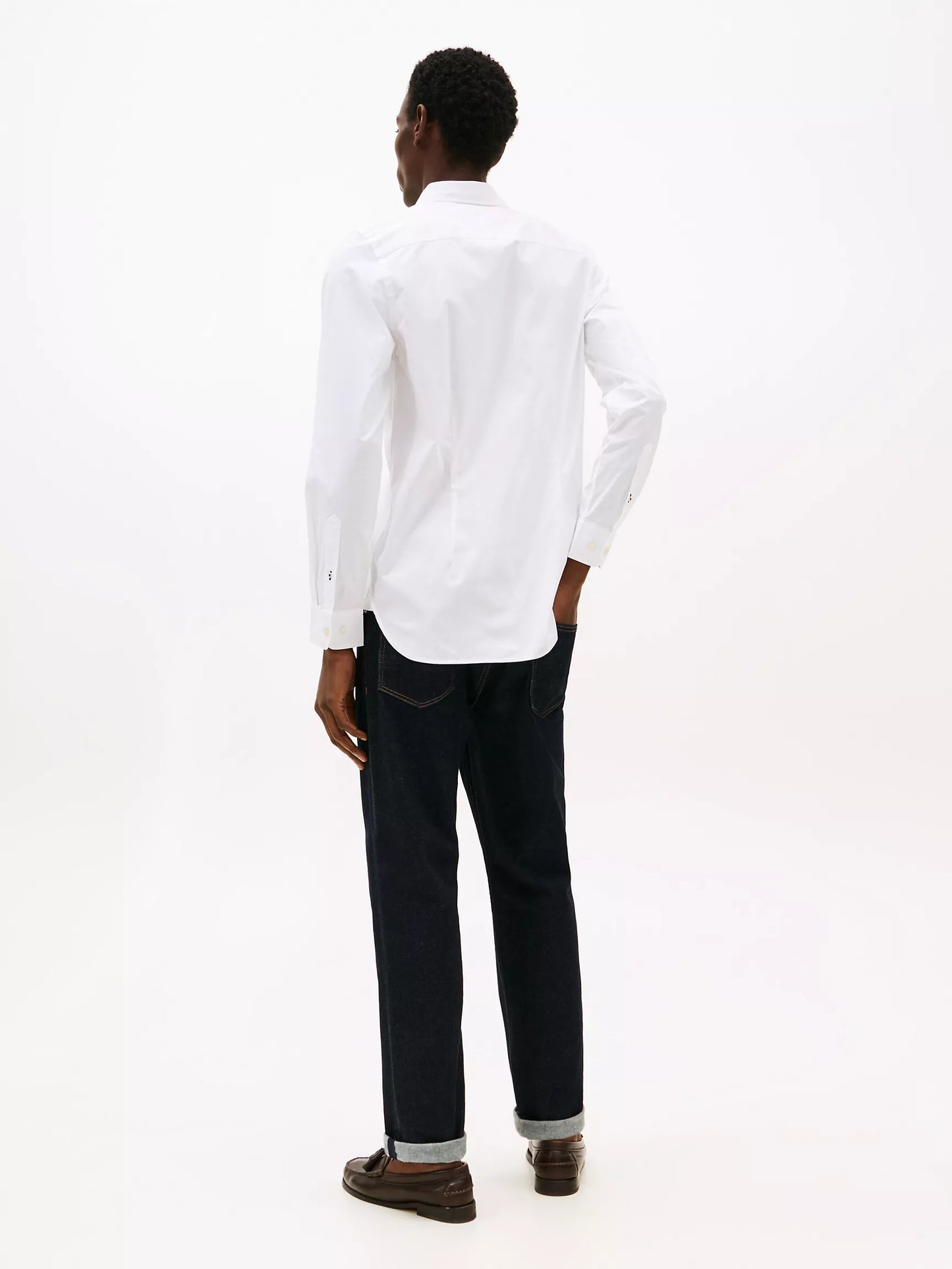 Tommy Hilfiger THFlex Slim Fit Poplin Dress Shirt