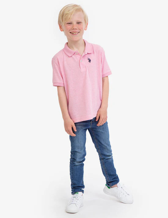 US Polo ASSN Boys Small Logo Polo