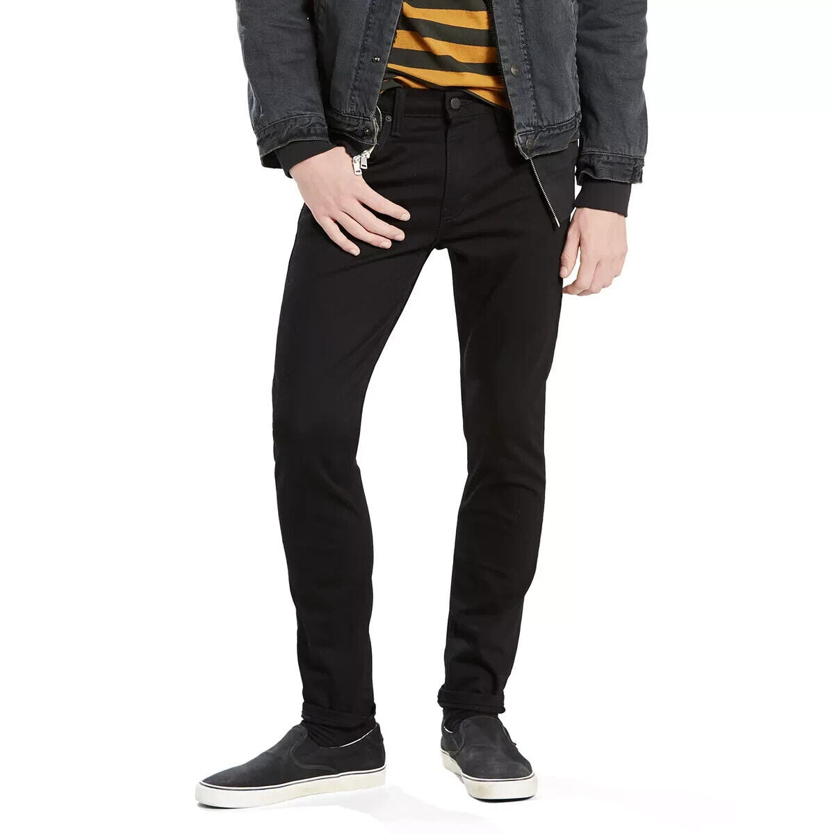 Levi’s Black 512 slim tapered Stretch Denim Jens Man
