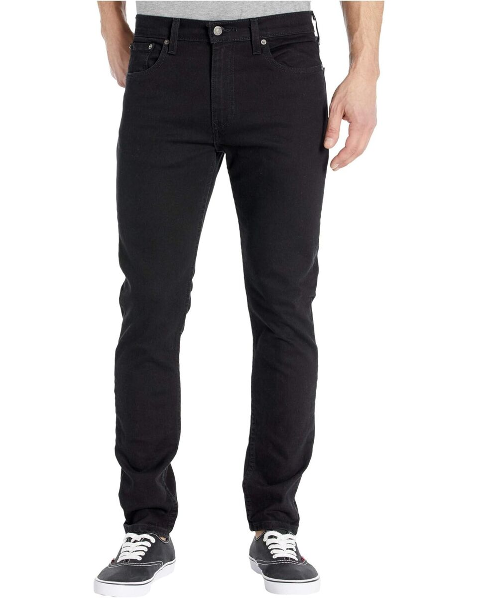 Levi’s Black 512 slim tapered Stretch Denim Jens Man