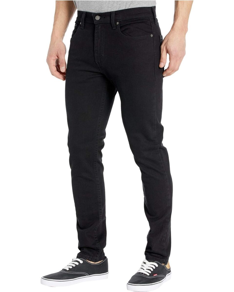 Levi’s Black 512 slim tapered Stretch Denim Jens Man