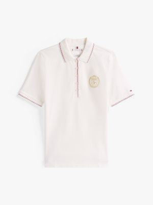 Tommy Hilfiger-Slim Fit Tipped Half-Sleeve Stretch Polo