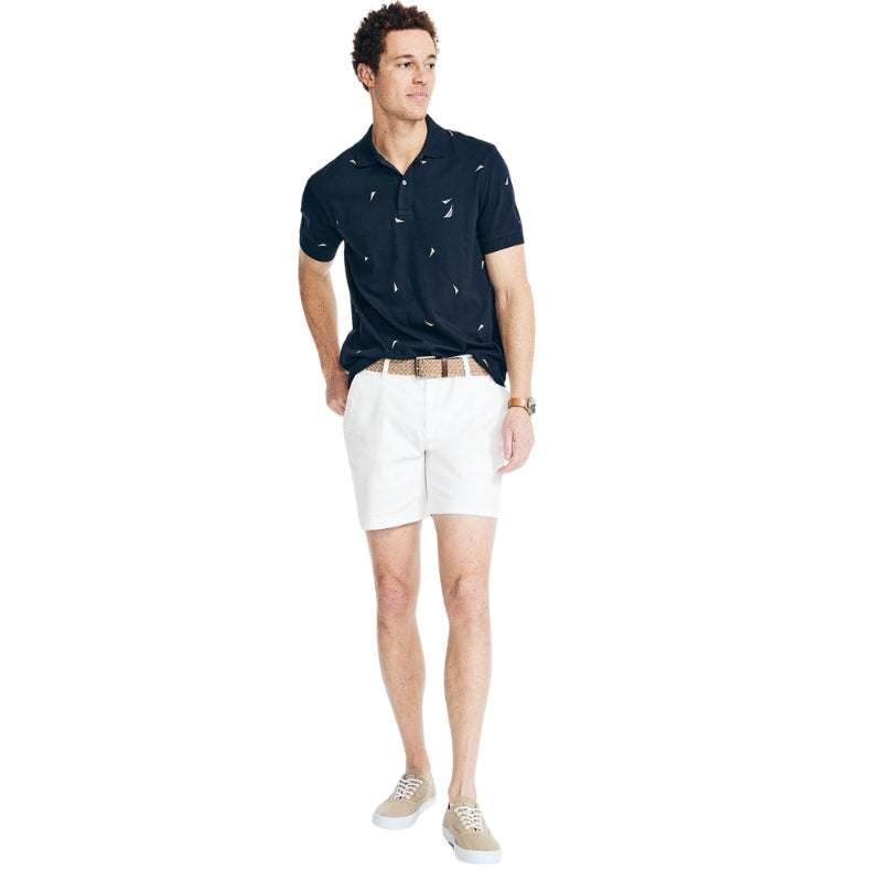 Nautica Classic Fit Printed Polo Shirt