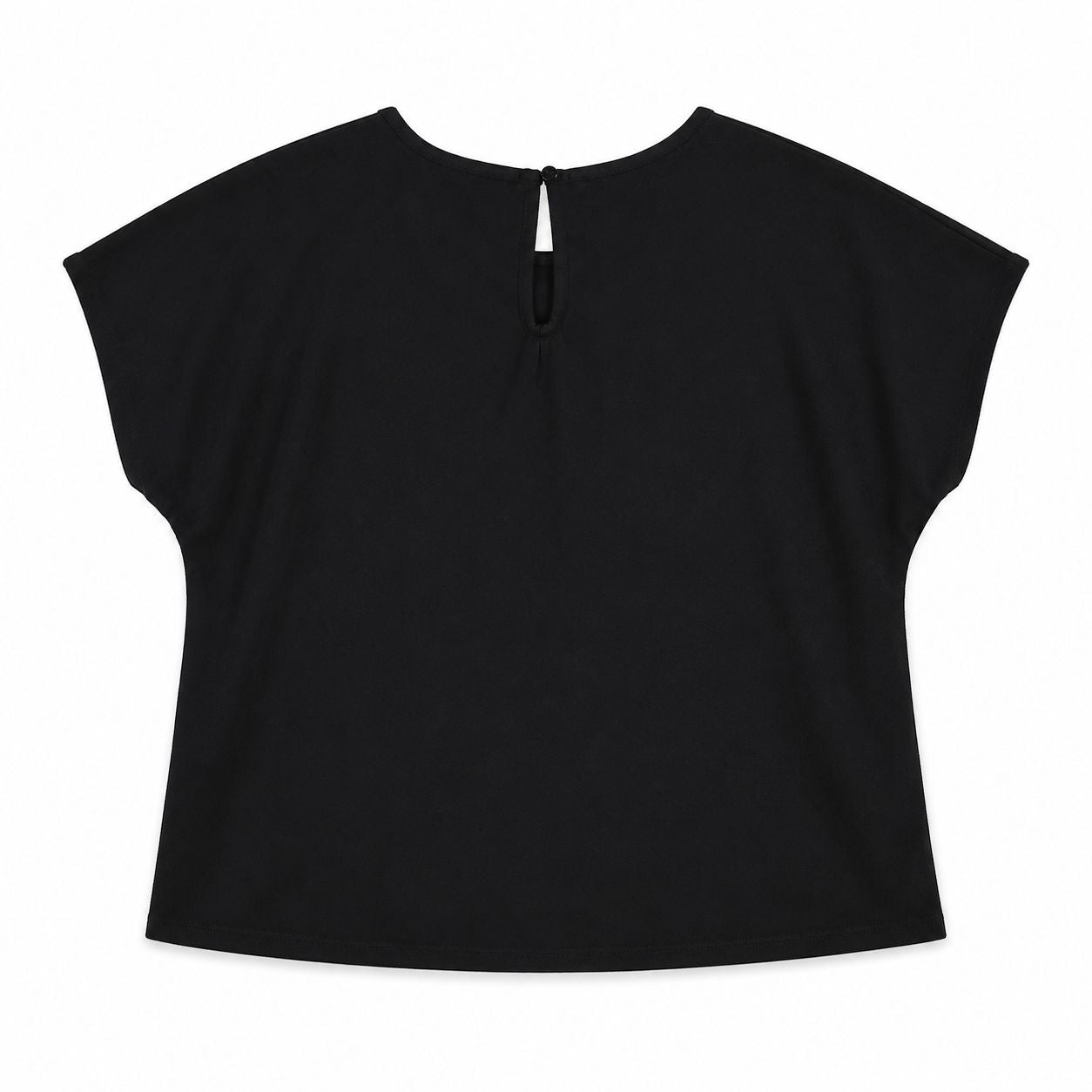 Cable & Gauge T-Shirt with Flower Appliques