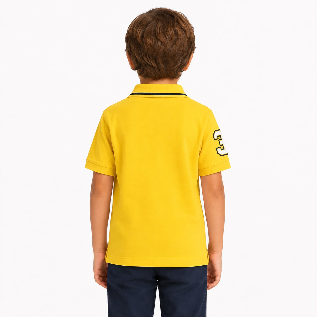 Us Polo Assn Yellow polo shirt for boy