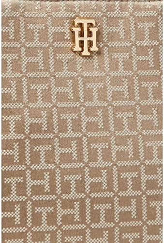 Tommy Hilfiger Joy II Convertible Satchel Square Monogram