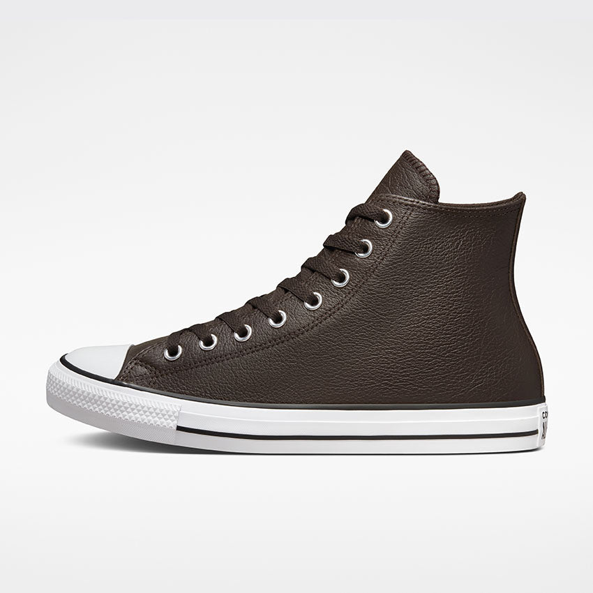 All Star Tumbled Leather High Top
