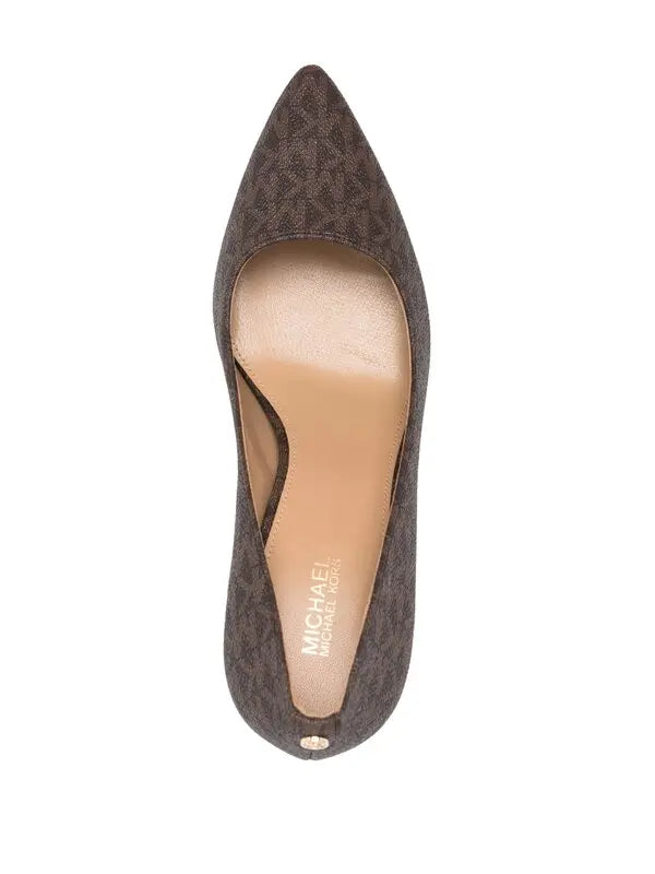Michael Kors Milly 80mm Leather Pumps