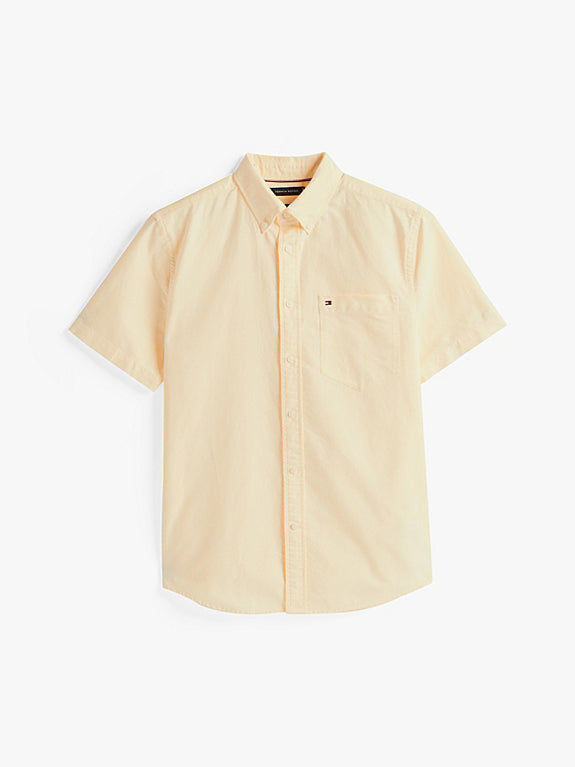 Tommy Hilfiger Regular Fit Short Sleeve Oxford Shirt