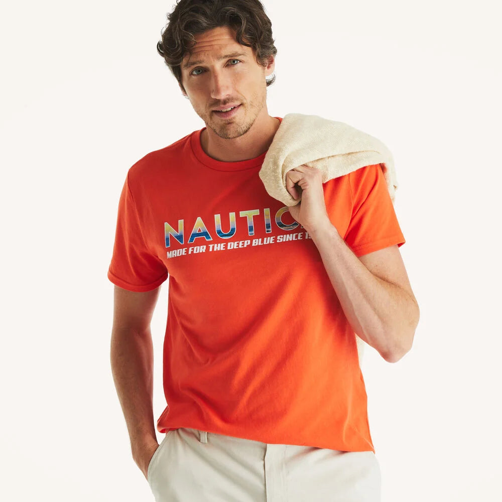Nautica Deep Blue Graphic T-Shirt