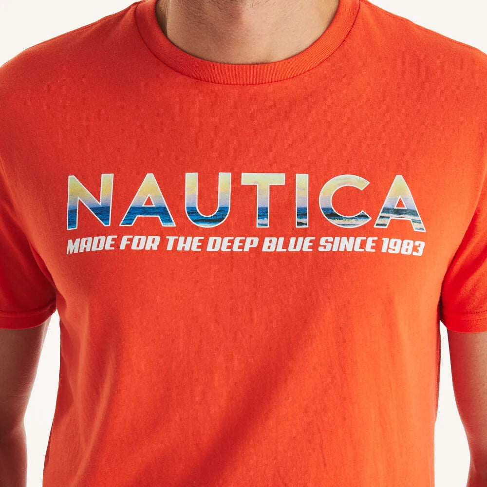 Nautica Deep Blue Graphic T-Shirt