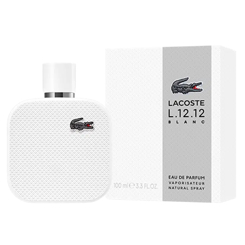 Lacoste Men's L.12.12 Blanc EDP 3.38 oz