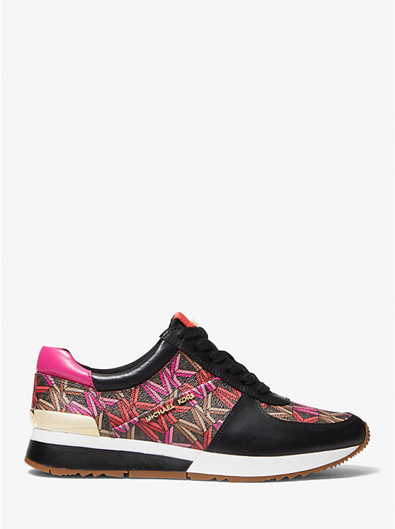 Michael Kors Allie Graphic Logo Trainer