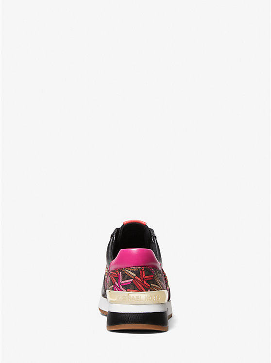 Michael Kors Allie Graphic Logo Trainer