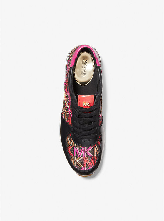 Michael Kors Allie Graphic Logo Trainer