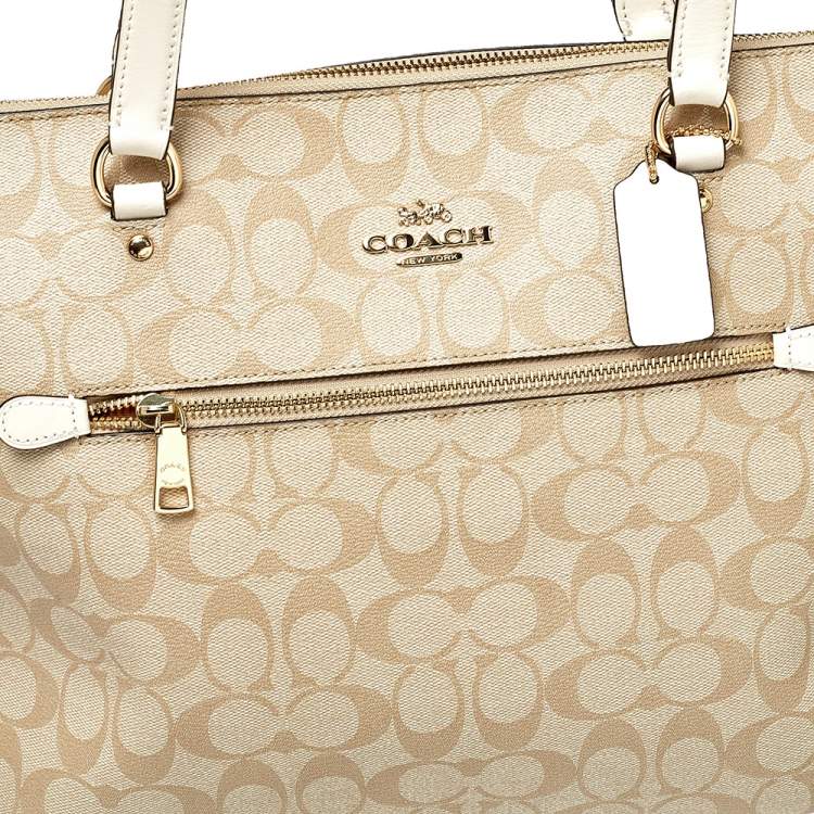 Coach Gallery Tote Bag In Signature Canvas