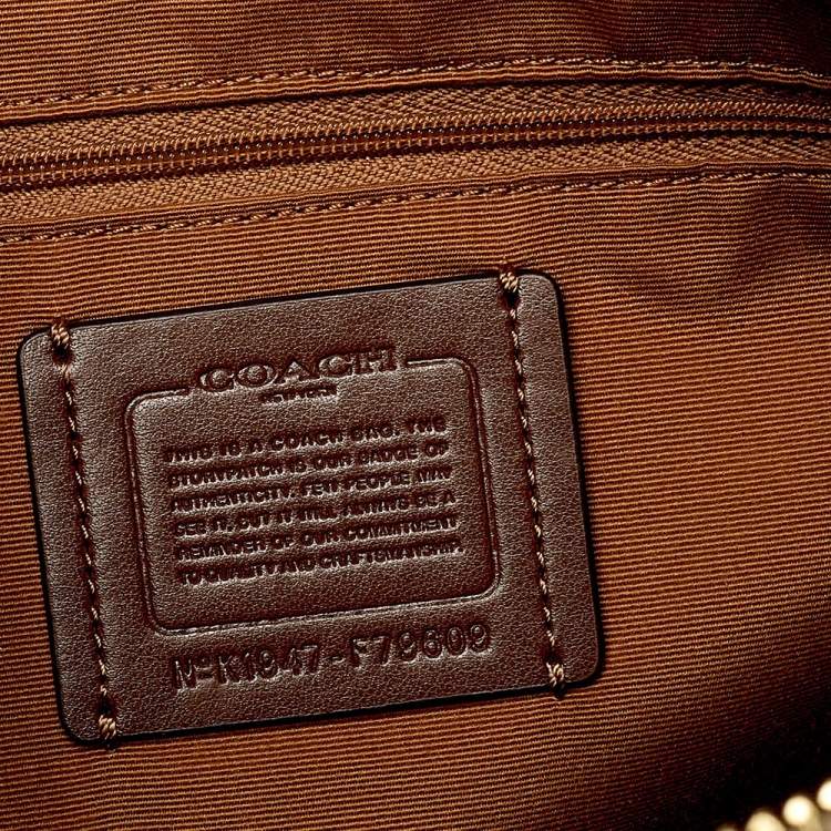 Coach Gallery Tote Bag In Signature Canvas