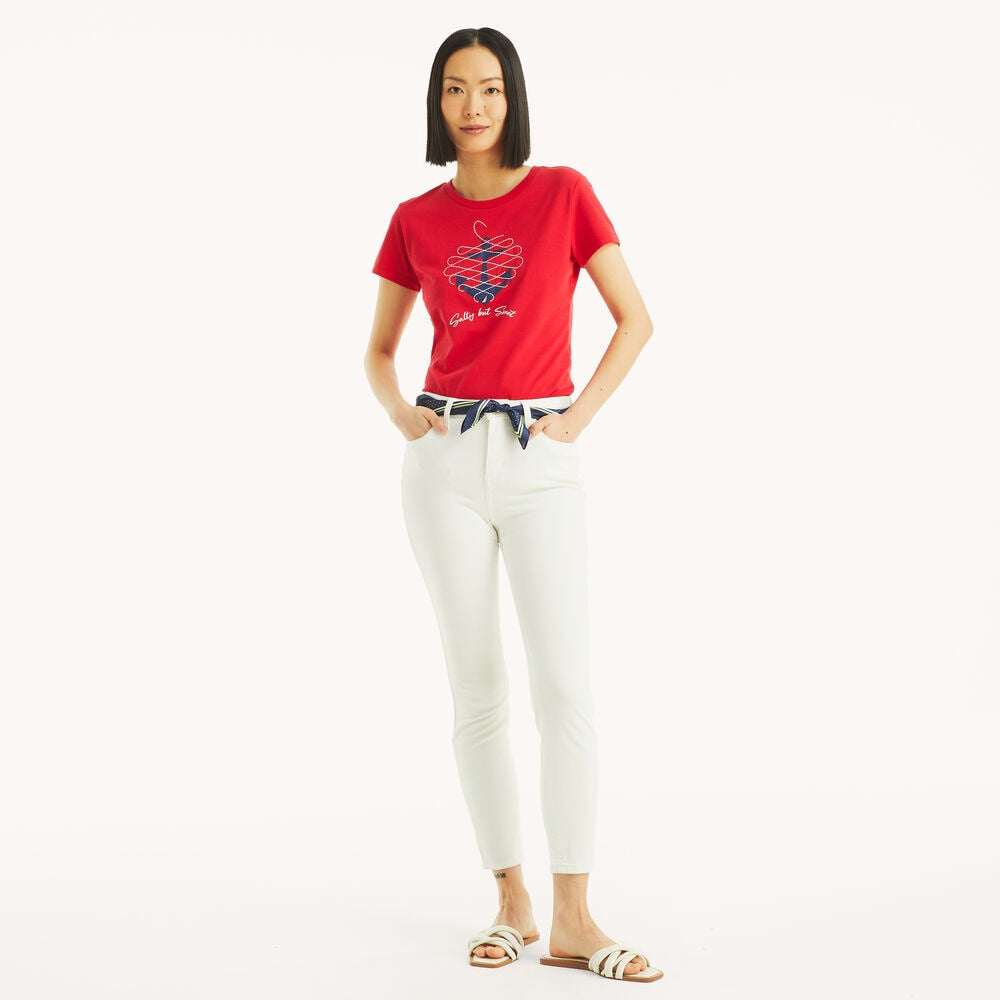 Náutica anchor graphic t-shirt Women’s
