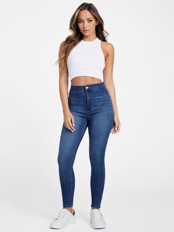 Guess Eco Nova Ultra High-Rise Curvy Jeans