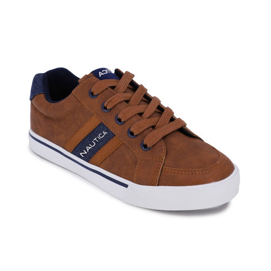 Nautica Boys’ Logo Lace Up Sneaker