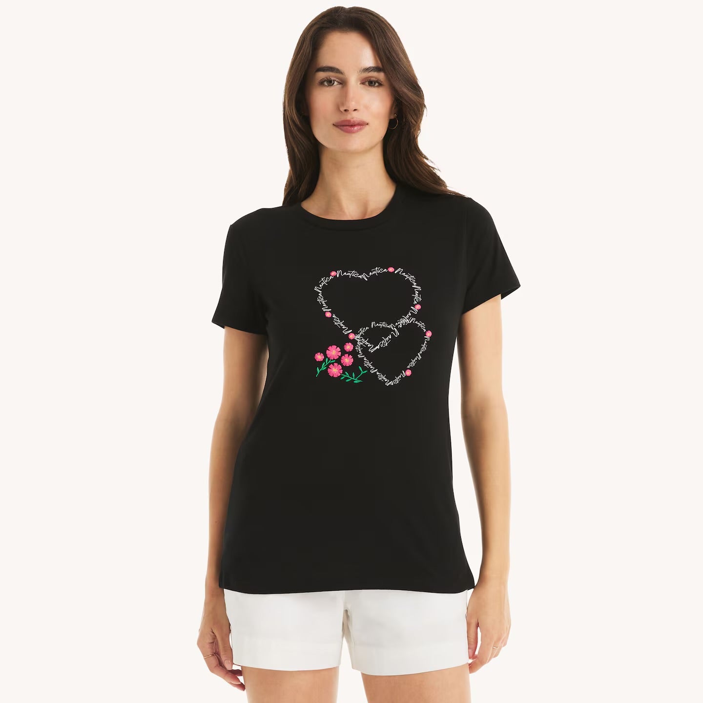 Náutica heart to heart graphic t-shirt Women’s